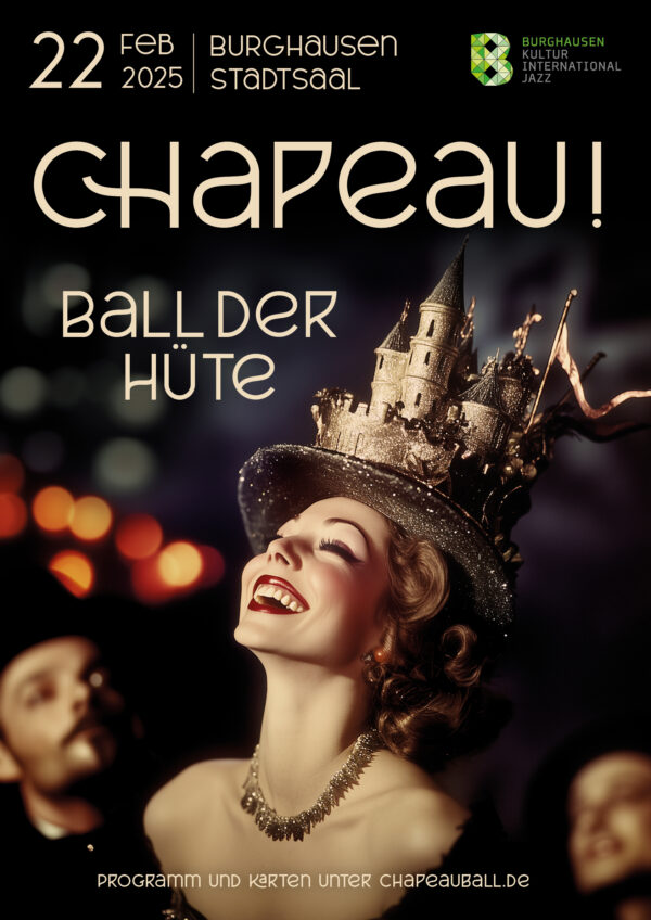 Chapeau! Ball der Hüte 2025 Plakat
